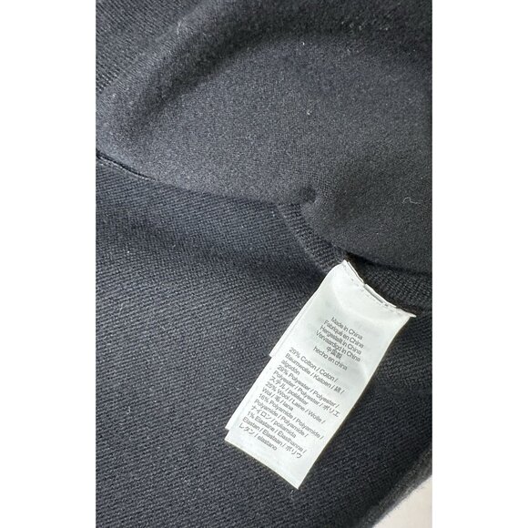 J. Crew Camille Shrunken Sweater Blazer Black Wool Modest Knit Medium - Picture 5 of 9